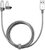 Verbatim 2in1 Lightning/Micro B Stainless Steel Cable Sync & Charge