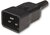 TechlyPro RAck-be szerelhető elosztó 19" 1U UPS 250V/16A 12 dugalj C13 dugó C20