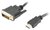 Lanberg cable HDMI -> DVI-D(24+1) M/M Dual Link 4K 30Hz, black 1,8m