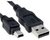 Akyga Cable USB AK-USB-03 USB A (m) / mini USB B 5 pin (m) ver. 2.0 1.8m