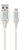 Gembird Premium cotton braided Micro-USB charging and data cable,2m,silver/white
