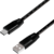 LOGILINK - USB-A 2.0 cable USB-A male to USB-C male, black, 1m
