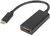 Lanberg adapter USB TYPE-C(M)-HDMI(F) 15cm Black