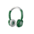 MOJO fejhallgató, PRO ONE, FRADI edition, zöld-fehér