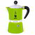 Bialetti Rainbow 3 személyes zöld kotyogós kávéfőző
