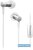 Pioneer SE-CH3T-S Hi-Res ezüst mikrofonos fülhallgató