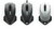 DELL Alienware 610M Wired / Wireless Gaming Mouse - AW610M (Dark Side of the Moon)