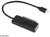 Akasa USB3.1 Type-C kábel 2,5" SATA SSD ÉS HDD adapter - 20cm - AK-AU3-06BK
