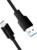 LOGILINK - USB 3.2 Gen1x1 cable, USB-A male to USB-C male, black, 3m