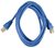 LEGRAND patch kábel RJ45-RJ45 Cat6 árnyékolatlan (U/UTP) LSZH (LSOH) 1 méter kék d: 5,2mm AWG24 LCS3