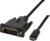 LOGILINK - USB 3.2 Gen 1x1 USB-C™ M to DVI Cable, 1.8m