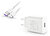 Huawei gyári USB hálózati töltő adapter+Type-C adatkábel - 5V/2A-9V/5A - HW-100400E00 + AP71 white (ECO csomagolás)