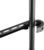 LOGILINK - TV stand with walnut wooden legs, 49-70"
