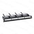 LEGRAND patch panel 19'-1U 24xRJ45 Cat5e árnyékolatlan (UTP) 6xRJ45 kazettás/LCS3 gyorscsatlakozós portok egyenes 100MH