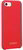 Guess szilikon, piros iPhone 8 Plus tok arany logóval