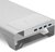Sharkoon Monitor állvány - Monitor Stand Power (4x USB3.0, Méret: 580 x 190 x 73 mm, Max.: 20 kg, acél, ezüst)