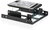 Internal SSD/HDD Dual Mounting Kit Adapter for 2x 2.5"to 3.5" metal, black