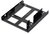 Internal SSD/HDD Dual Mounting Kit Adapter for 2x 2.5"to 3.5" metal, black