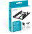 Internal SSD/HDD Dual Mounting Kit Adapter for 2x 2.5"to 3.5" metal, black
