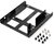 Internal SSD/HDD Dual Mounting Kit Adapter for 2x 2.5"to 3.5" metal, black