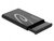 DELOCK Külső Ház 2.5" USB 3.1 Gen 2 / SATA, fekete