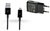 Samsung gyári USB hálózati töltő adapter + micro USB adatkábel - 5V/2A - EP-TA200EBE + ECB-DU5ABE black (ECO csomaglás)