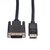 ROLINE DisplayPort Cable, DP-DVI (24+1), LSOH, M/M, black, 2 m; 11.04.5772-20