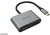 Akasa USB Type-C 2in1 adapter - AK-CBCA23-18BK