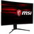 MSI Optix 32" MAG322CR ívelt Gaming 180Hz/1980x1080/16:9/1ms/VA panel HDMI DP