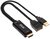 Club 3D HDMI - DisplayPort 4K 60Hz M/F Active Adapter