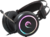 Rampage Fejhallgató - STORMY RGB (7.1, mikrofon, USB, hangerőszabályzó, nagy-párnás, 2m kábel, fekete)