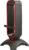 Rampage Fejhallgató állvány - RM-H66 GUARD (fekete, műanyag, USB HUB, Egérkábel tartó)