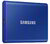Samsung 500GB T7 külső SSD USB3.2 Type-A/c kék - MU-PC500H/WW