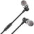 NATEC NSL-1336 Extreme Media Earphones + microphone, Black
