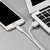 Apple iPhone Lightning USB töltő- és adatkábel 3 m-es vezetékkel - HOCO X1 Lightning Cable - 2.1A - white