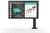 LG 27" 27QN880-B - IPS panel 2560x1440 16:9 75Hz 5ms 1000:1 350cd Pivot speakers 2xHDMI DP USB USB-C