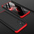 Samsung G985F Galaxy S20+ hátlap - GKK 360 Full Protection 3in1 - fekete/piros