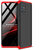 Samsung A715F Galaxy A71 hátlap - GKK 360 Full Protection 3in1 - fekete/piros