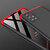 Samsung A715F Galaxy A71 hátlap - GKK 360 Full Protection 3in1 - fekete/piros