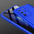 Samsung G988F Galaxy S20 Ultra hátlap - GKK 360 Full Protection 3in1 - kék