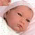 Llorens: Reborn limitált kiadású élethű újszülött baba párnával (18010)