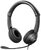 Sandberg Fejhallgató - MiniJack Chat Headset Saver (mikrofon; 3,5mm jack; hangerő szabályzó; 1,8m kábel; fekete)