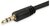 Equip kábel - 147941 (Audio elosztó, 3,5mm Jack, 2x 3pin be, 1x 3pin ki, fekete, 1,3m)