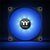 Thermaltake Pure A14 LED/Fan/PWM 500~1500 RPM/Hub 9 LED/LED Blue/1 Pack