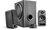 WaveMaster Hangszóró 2.1 - MX3+ (50W RMS, Fa mélynyomó, 3,5mm jack, RCA, Fekete)