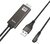 HOCO Lightning + USB + HDMI kábel 2 m-es vezetékkel - HOCO UA14 Lightning to HDMI Audio/Video HD Cable Adapter - black