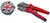 KNIPEX MultiCrimp® Krimpelő fogó cseretárral barnított 250 mm - 97 33 01