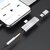 HOCO USB Type-C + 3.5 mm jack adapter egyidőben történő töltéshez és zenehallgatáshoz - HOCO LS26 2in1 Converter - ezüst