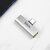 HOCO USB Type-C + 3.5 mm jack adapter egyidőben történő töltéshez és zenehallgatáshoz - HOCO LS26 2in1 Converter - ezüst