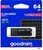 GOODRAM Pendrive 64GB, UME3 USB 3.0, Fekete